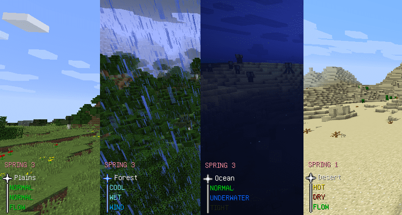 Heat And Climate Lib Mod (1.12.2, 1.10.2) - Library for Defeatedcrow's Mods 2