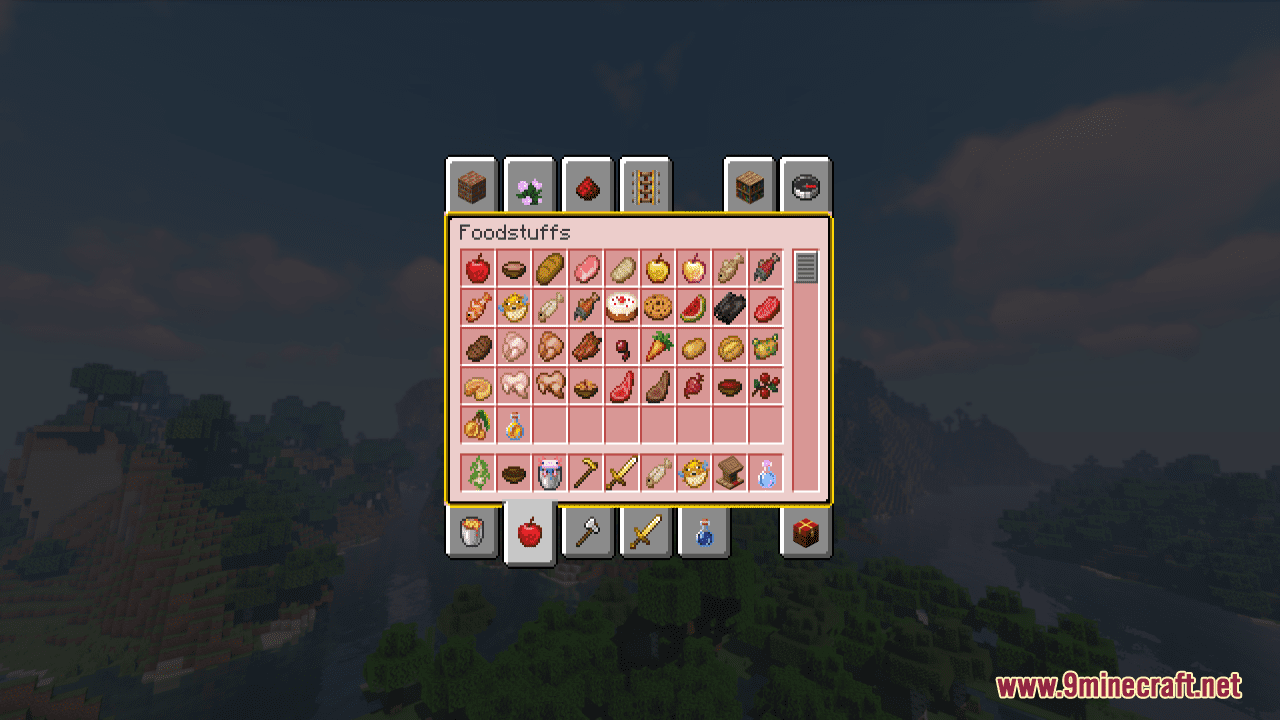 Hell's Paradise Custom GUI Resource Pack (1120.6, 1.20.1) - Texture Pack 6