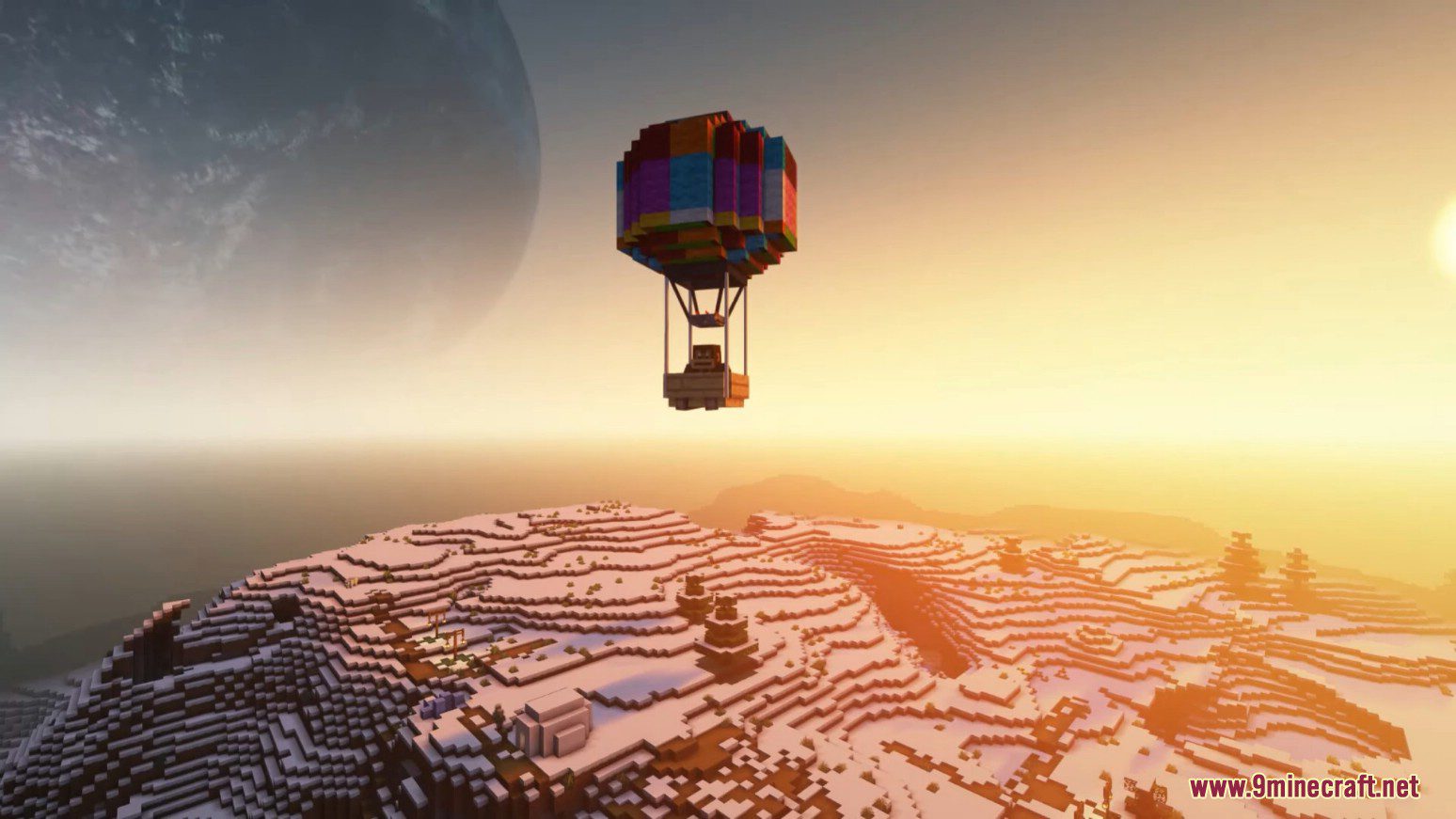 Hot Air Balloon Fantasy Mod (1.20.1) - More Cool Functions 5