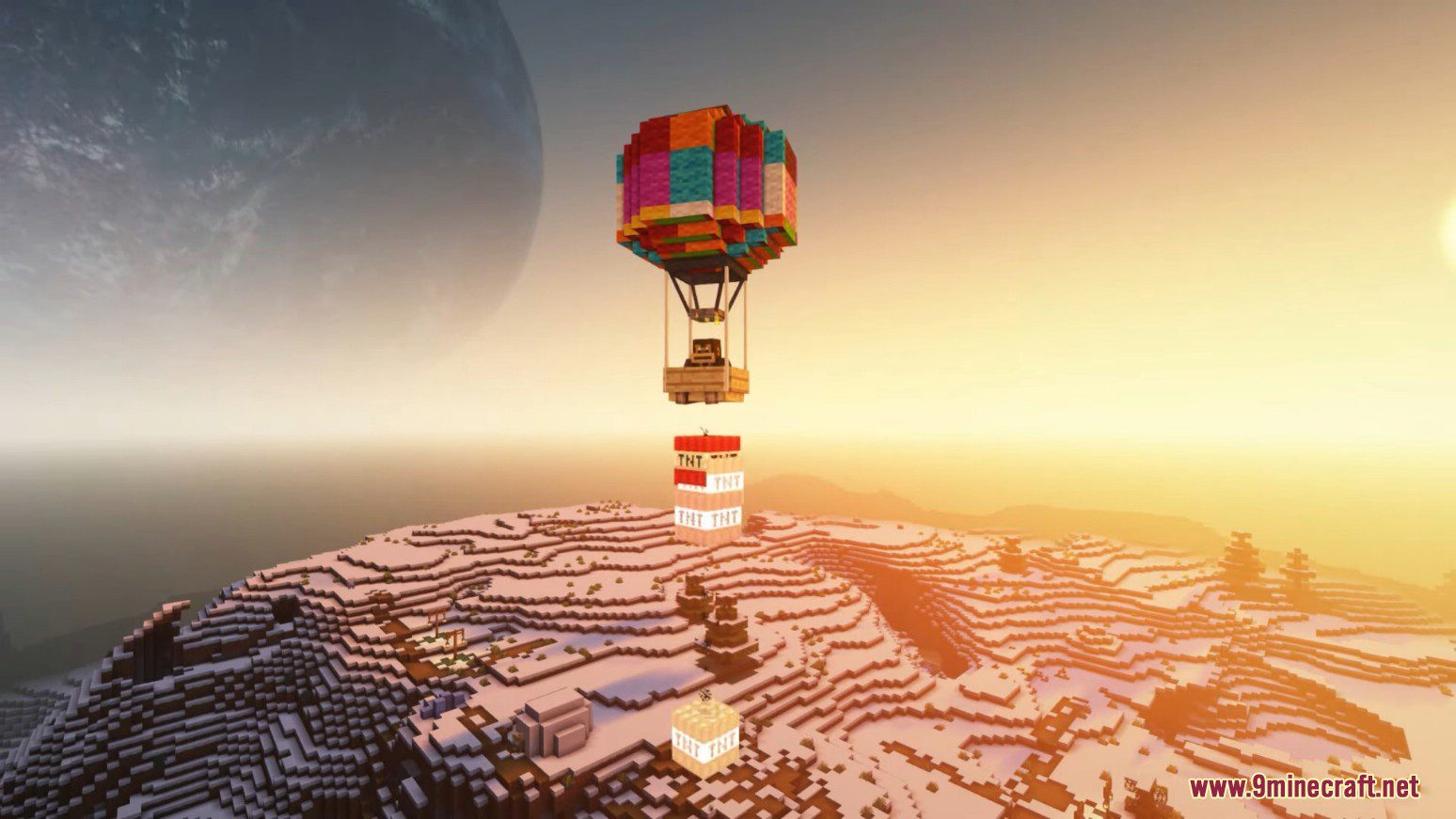 Hot Air Balloon Fantasy Mod (1.20.1) - More Cool Functions 6