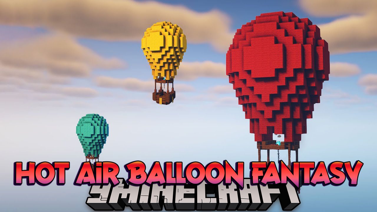 Hot Air Balloon Fantasy Mod (1.20.1) - More Cool Functions 1