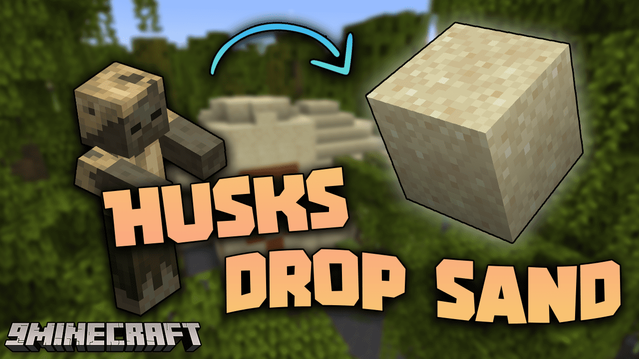 Husks Drop Sand Mod (1.20.4, 1.19.4) - Unearth The Sands Of The Desert 1