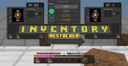 IRestocker Addon (1.20) – MCPE/Bedrock Script Thumbnail