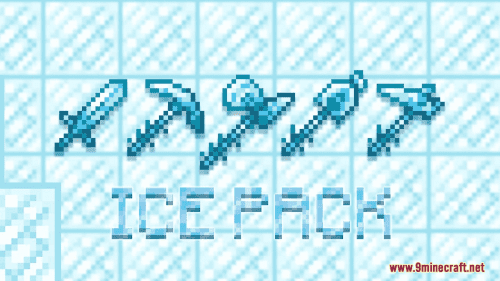 Ice Tools Resource Pack (1.20.6, 1.20.1) – Texture Pack Thumbnail