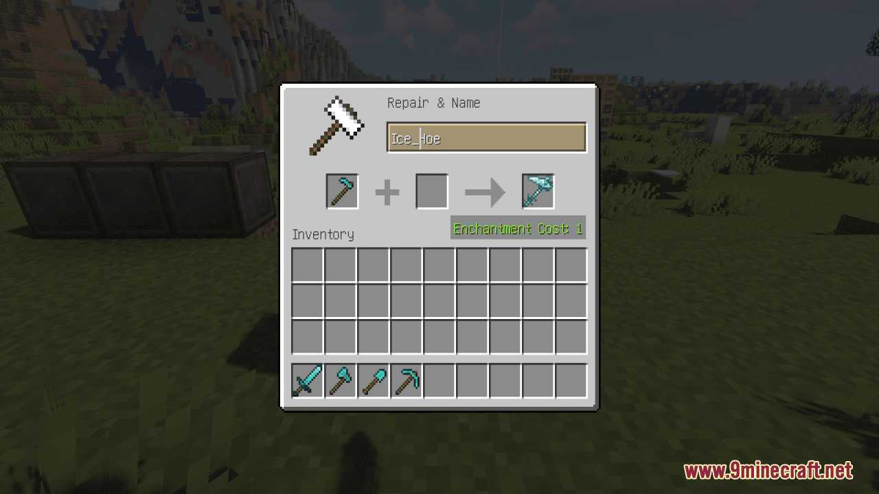 Ice Tools Resource Pack (1.20.6, 1.20.1) - Texture Pack 2