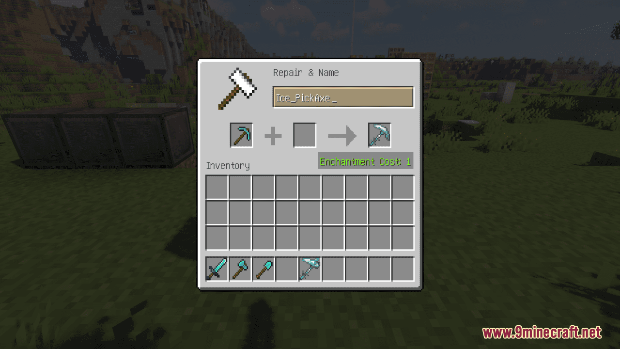 Ice Tools Resource Pack (1.20.6, 1.20.1) - Texture Pack 3