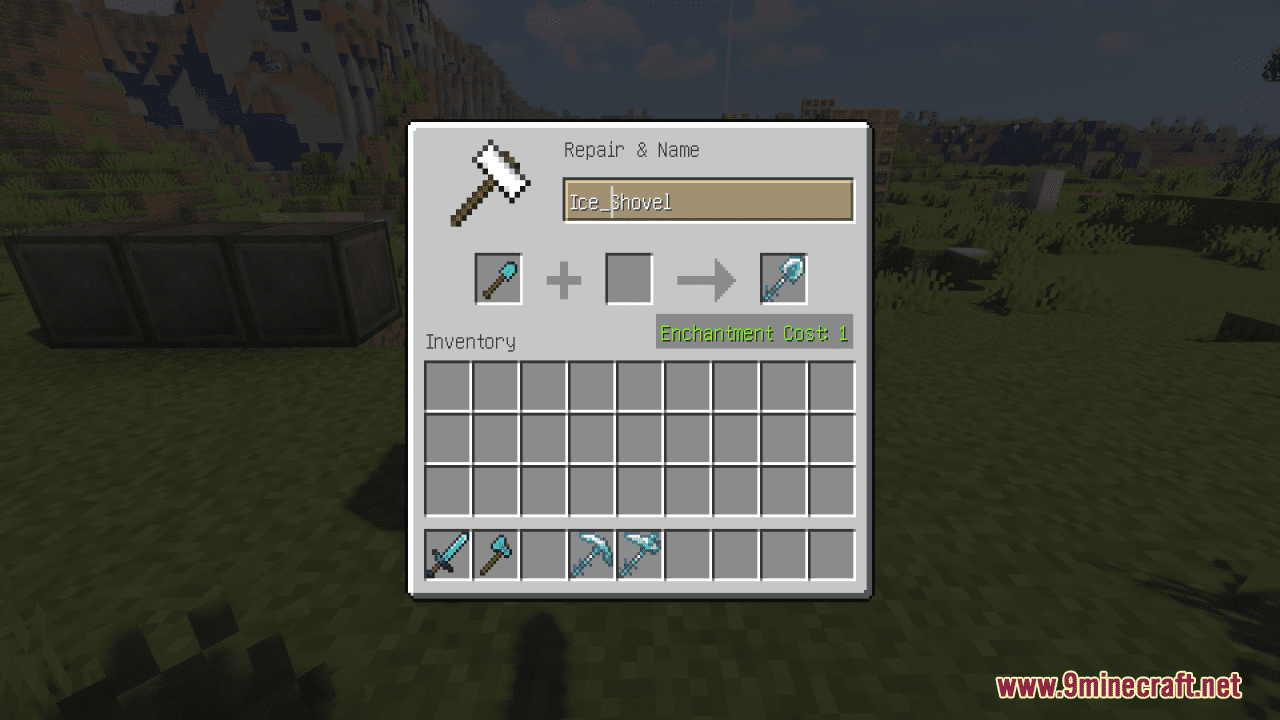 Ice Tools Resource Pack (1.20.6, 1.20.1) - Texture Pack 4