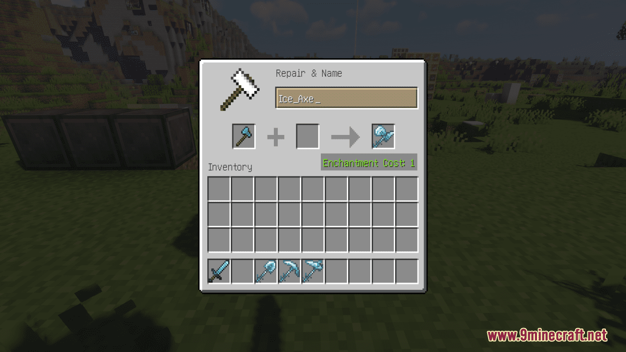 Ice Tools Resource Pack (1.20.6, 1.20.1) - Texture Pack 5