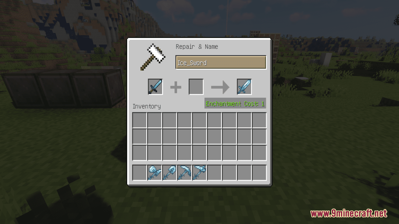 Ice Tools Resource Pack (1.20.6, 1.20.1) - Texture Pack 6