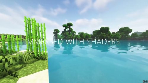 Immersed With Shaders Modpack (1.20.2, 1.19.2) – Quality of Life for Minecraft Thumbnail