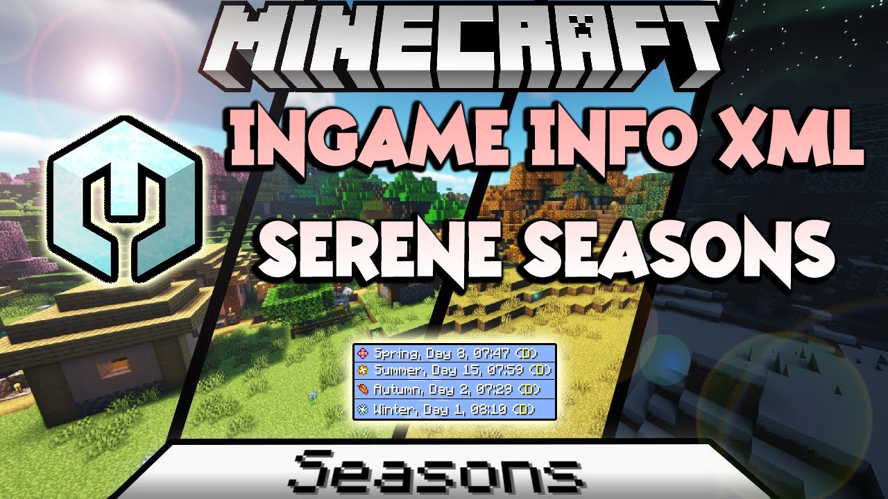 InGame Info XML Serene Seasons Mod (1.12.2) 1