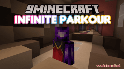 Infinite Parkour Map (1.21.1, 1.20.1) – Endless Adventures Await Thumbnail