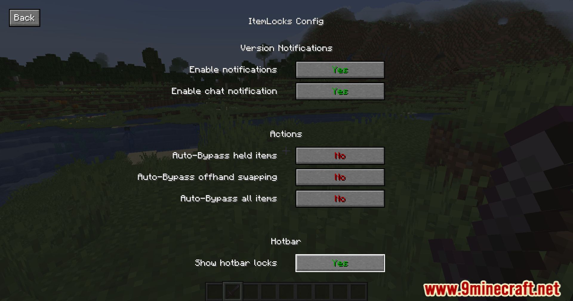 ItemLocks Mod (1.20.4, 1.19.4) - Navigating Minecraft Battles 4