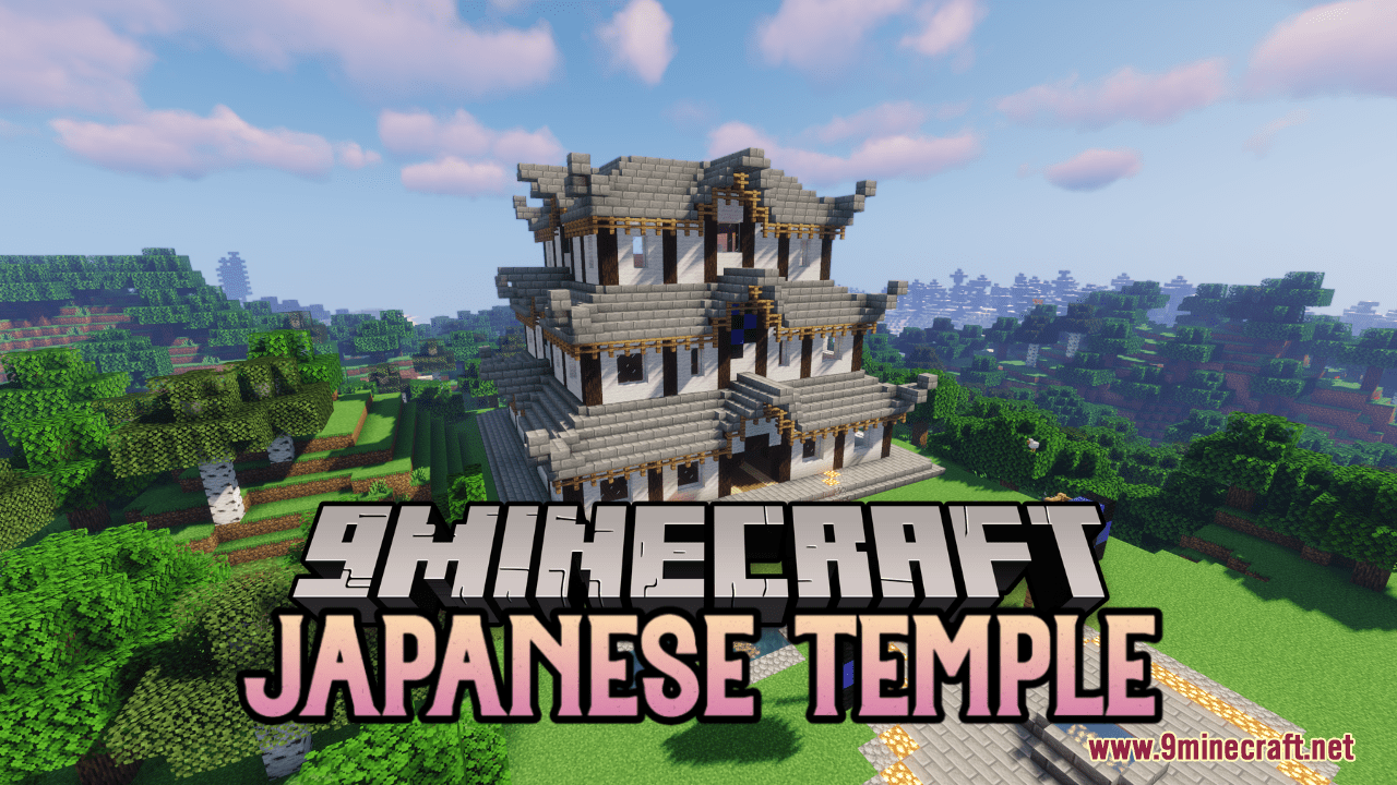 Japanese Temple Map (1.21.1, 1.20.1) - Crafting Serenity 1