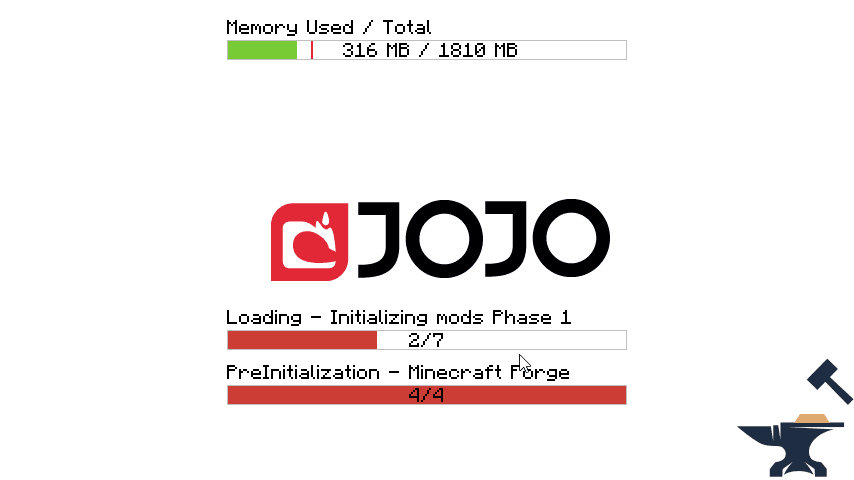 JoJo Meme Loadscreen Mod (1.16.5, 1.12.2) - Just for Fun 2