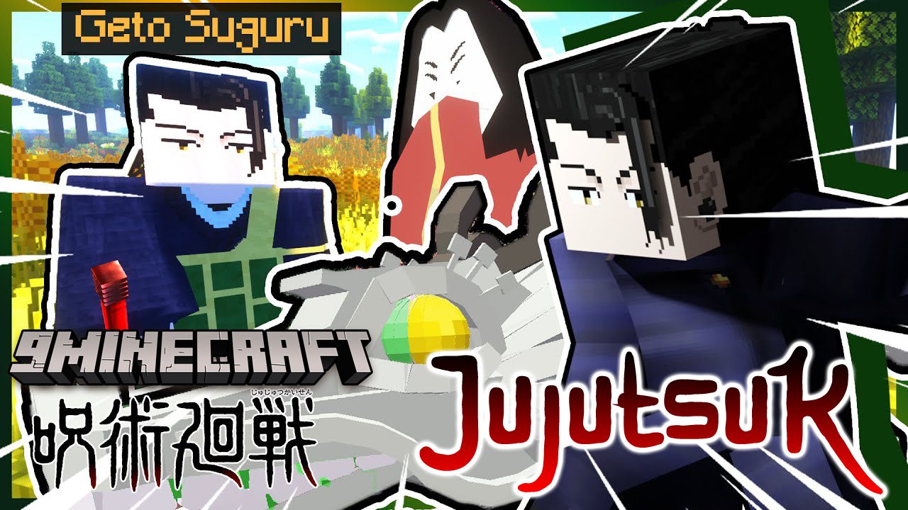 JujutsuK Mod (1.16.5) - Suguru Geto Addon for Jujutsu Craft 1