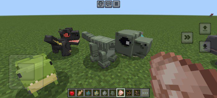 Jurassic World Pets Addon (1.20, 1.19) - MCPE/Bedrock Mod 2