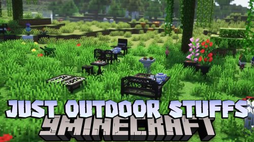 Just Outdoor Stuffs Mod (1.20.1, 1.19.2) – Picnic Tool Set Thumbnail