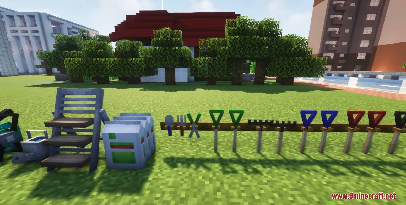 Just Outdoor Stuffs Mod (1.20.1, 1.19.2) - Picnic Tool Set 13