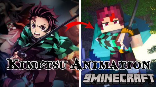 Kimetsu Animation Mod (1.16.5) – Demon Slayer Animation Thumbnail