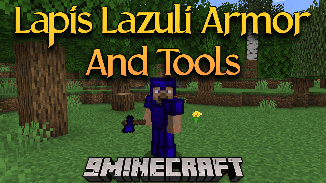 Lapis Lazuli Armor And Tools Mod (1.20.1, 1.19.4) - Equip Yourself with Lapis Lazuli Armor And Tools 1