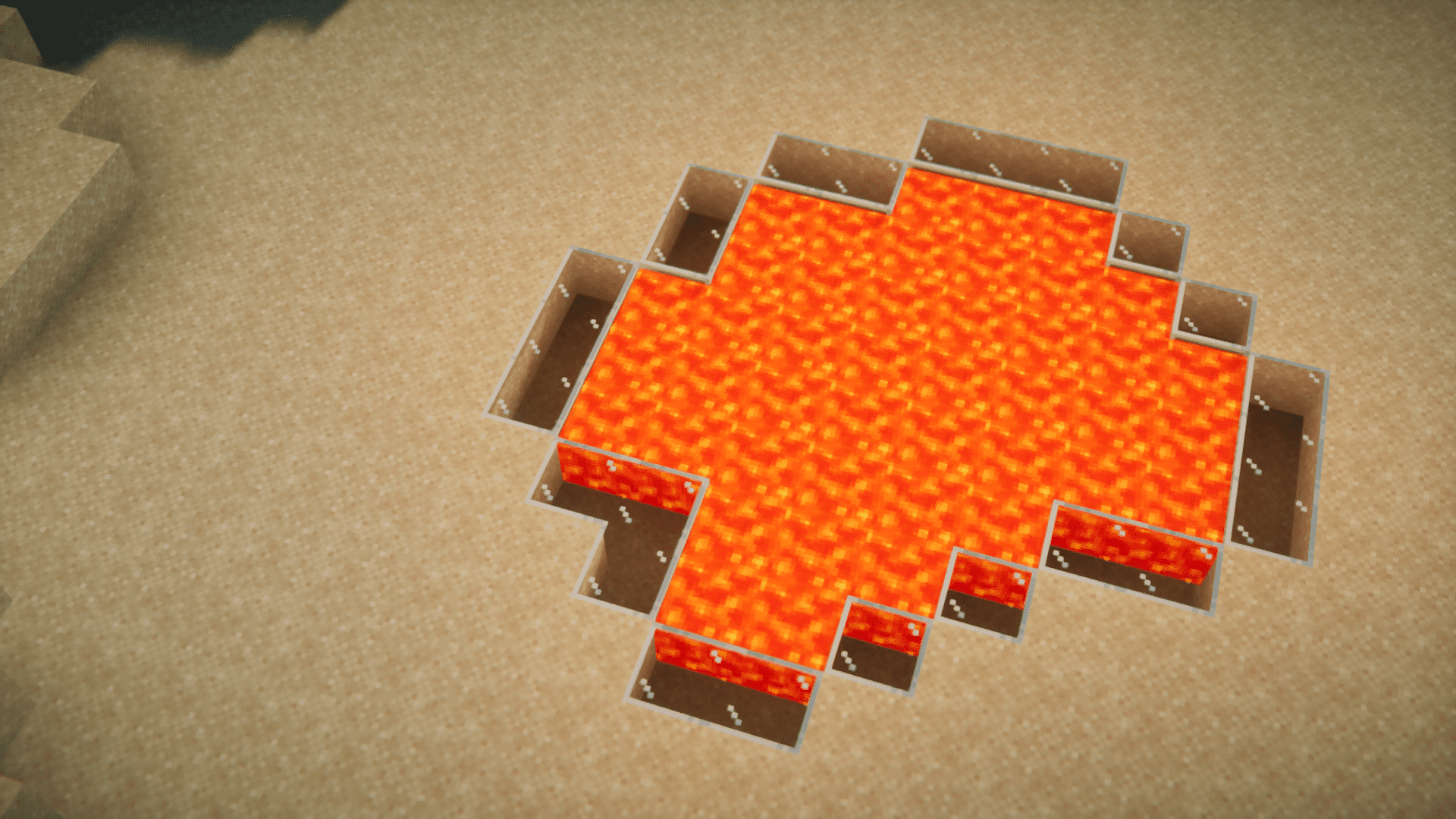 Lava Turns Sand into Glass Mod (1.20.4, 1.19.4) 2