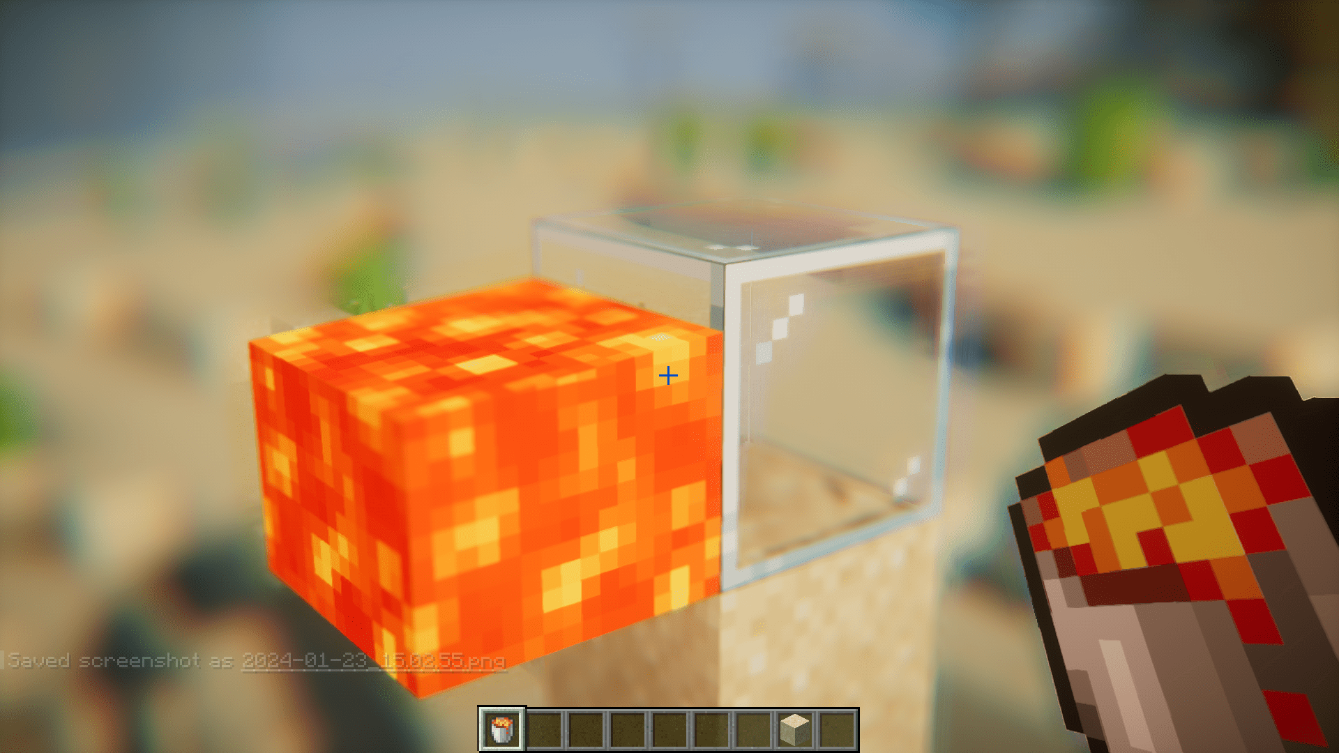 Lava Turns Sand into Glass Mod (1.20.4, 1.19.4) 5