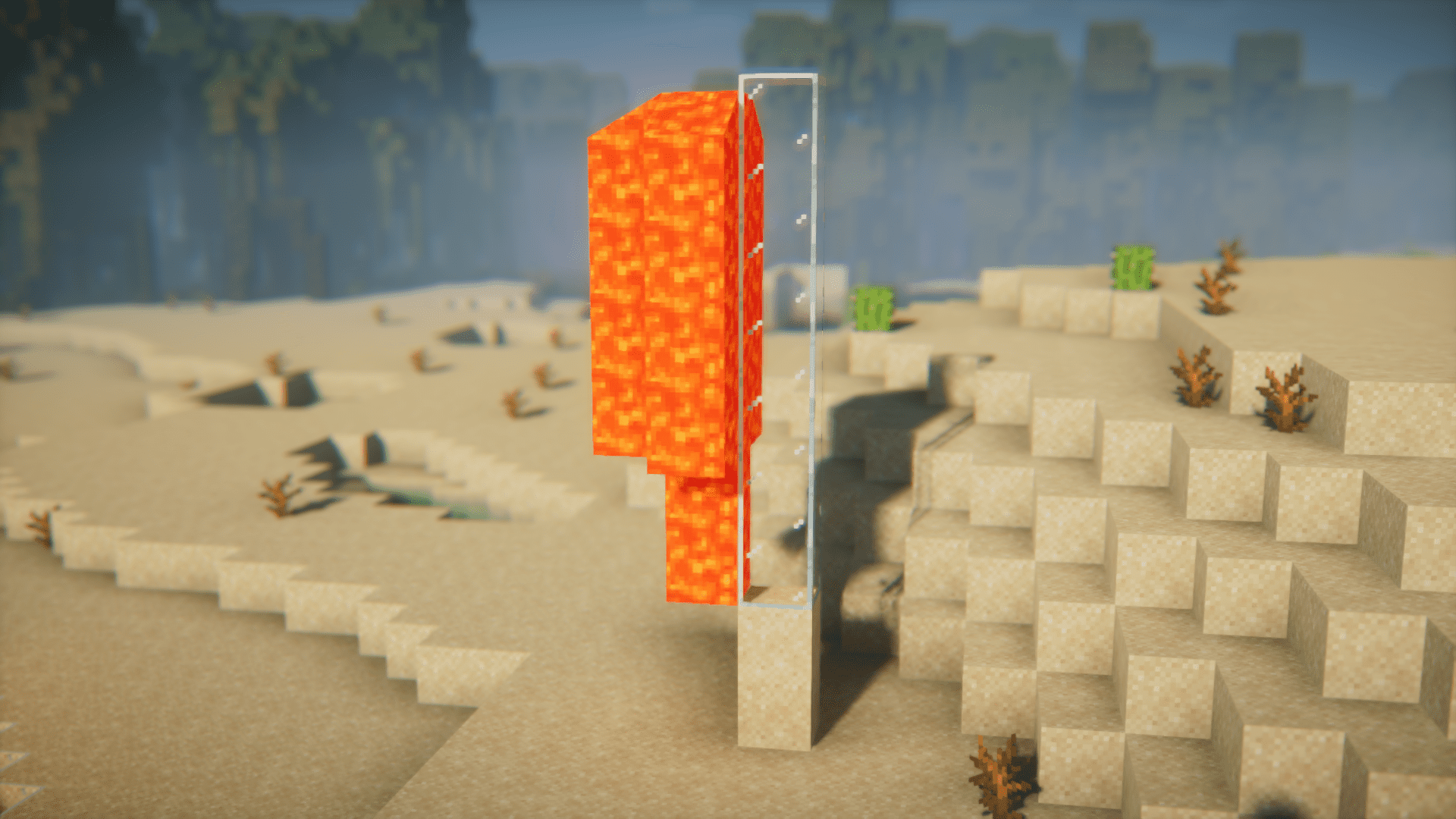 Lava Turns Sand into Glass Mod (1.20.4, 1.19.4) 6