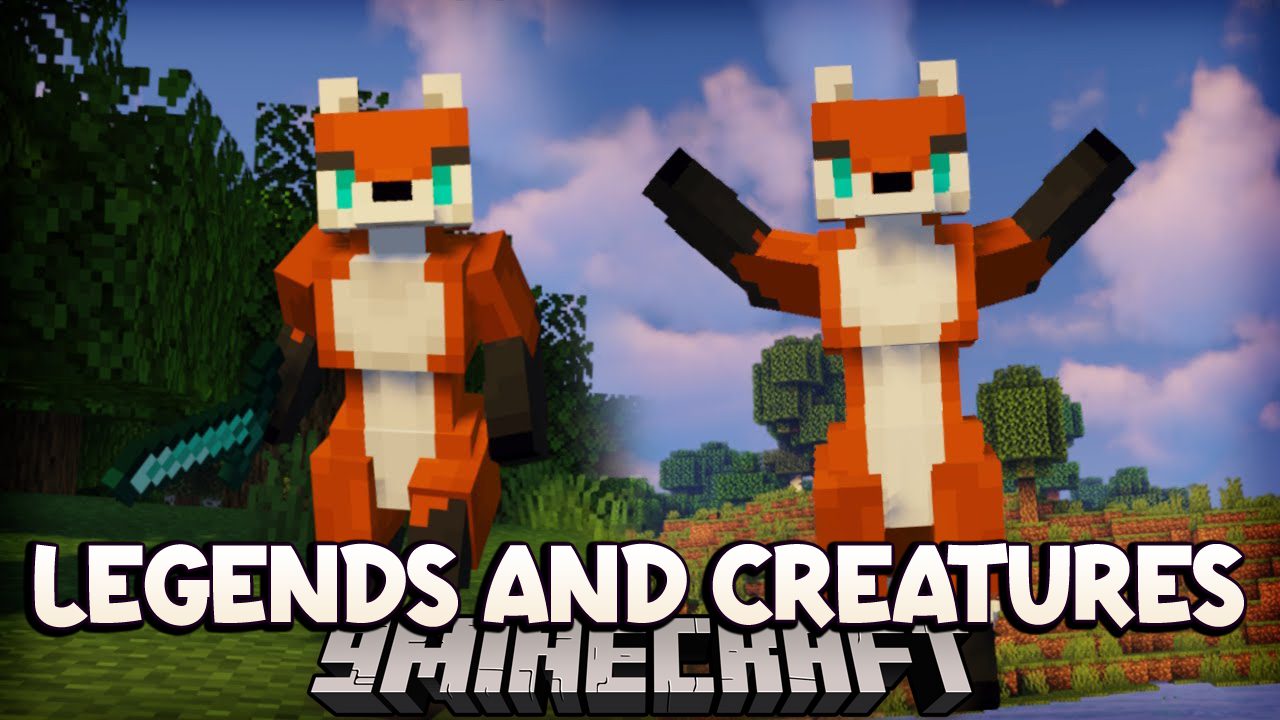 Legends and Creatures Mod (1.20.2, 1.19.4) - Become a Real Furry 1