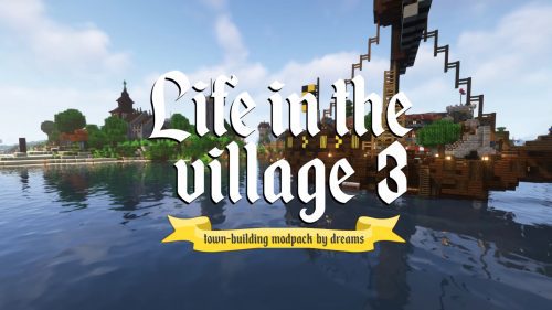 Life in The Village 3 Modpack (1.19.2, 1.18.2) – The Best Minecolonie Modpack Thumbnail