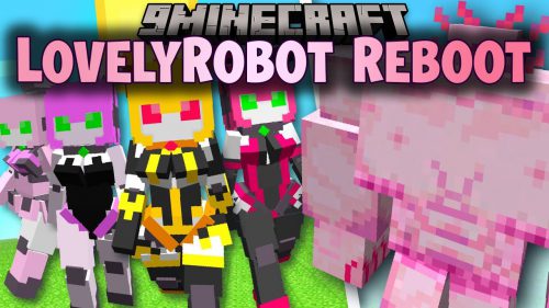 LovelyRobot Reboot Mod (1.20.1, 1.19.4) – Cute Girl That Protect You Thumbnail