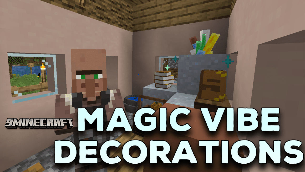 Magic Vibe Decorations Mod (1.20.4, 1.19.4) - Enchant Your Minecraft Realm 1