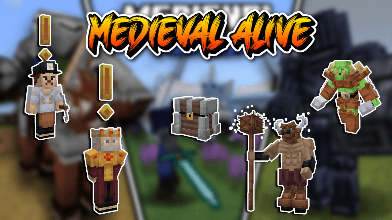 Medieval Alive Addon (1.20) - MCPE/Bedrock Mod 1