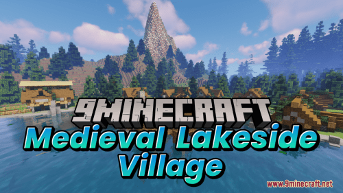 Medieval Lakeside Village Map (1.20.4, 1.19.4) – Picturesque Creation Thumbnail