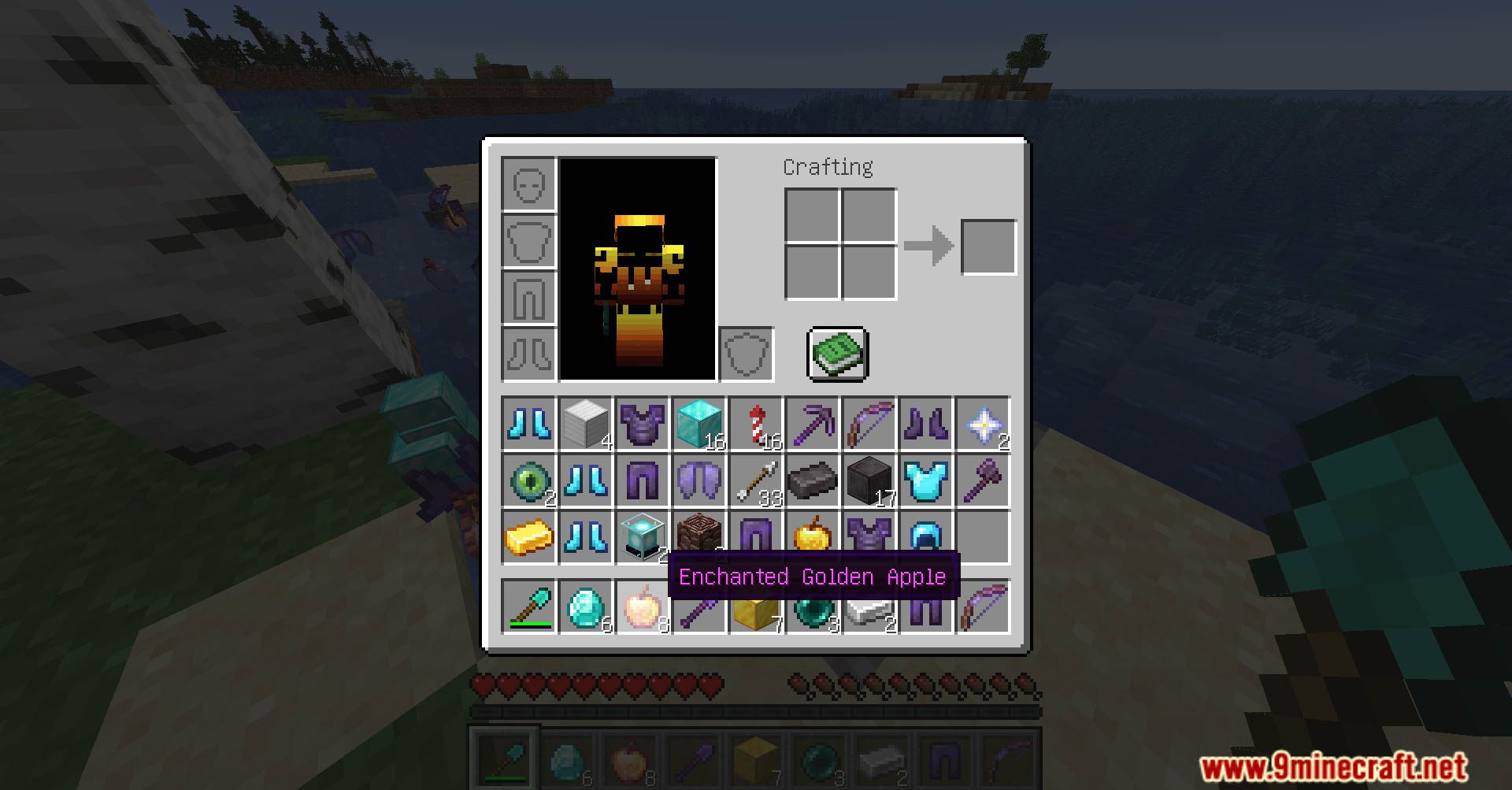 Minecraft But Gravel Gives OP Loot Data Pack (1.20.4, 1.19.4) 10