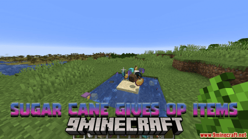 Minecraft But Sugarcanes Gives OP Items Data Pack (1.19.4) Thumbnail