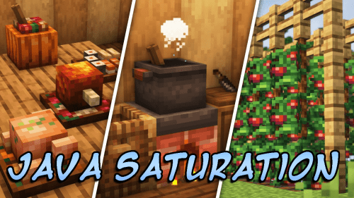 Minecraft Java Saturation Addon (1.20, 1.19) – MCPE/Bedrock Mod Thumbnail