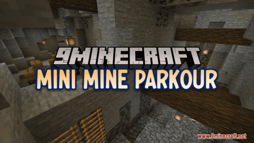 Mini Mine Parkour Map (1.21.1, 1.20.1) – Spiraling Adventure In The Mine Thumbnail