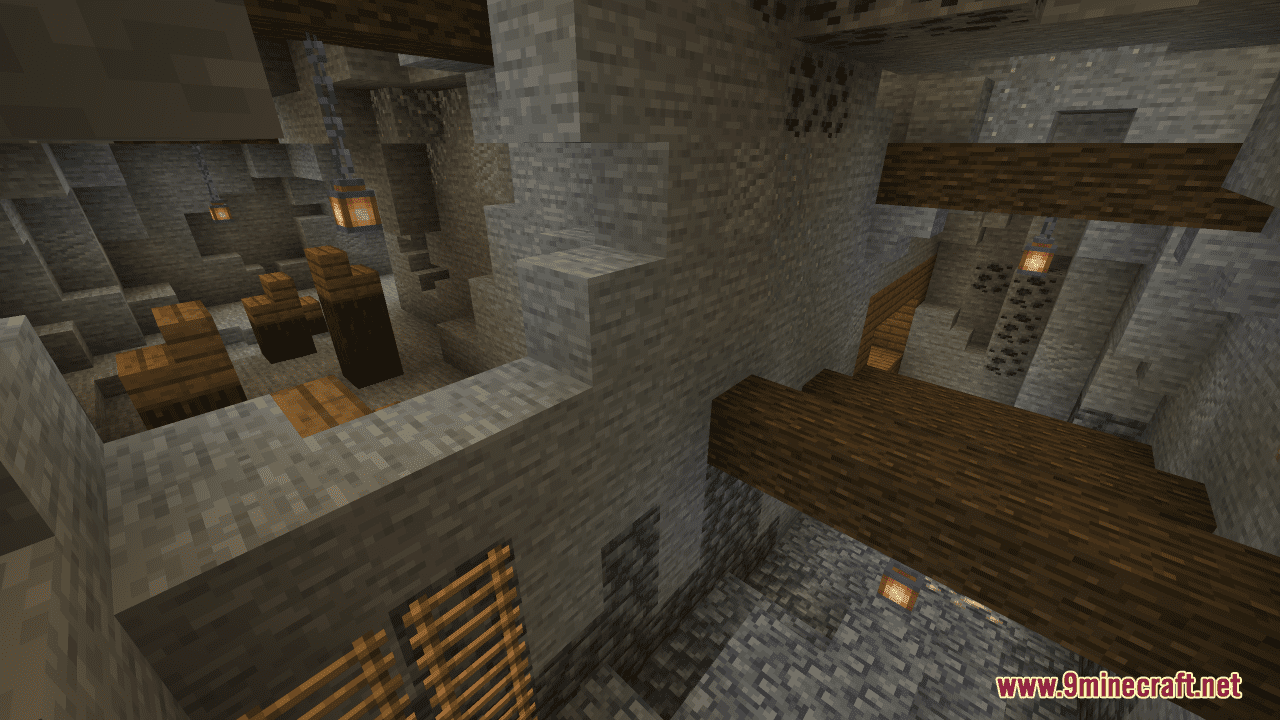 Mini Mine Parkour Map (1.21.1, 1.20.1) - Spiraling Adventure In The Mine 8