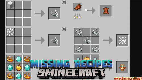 Missing Recipes Data Pack (1.20.4, 1.19.4) – Recipe Restoration! Thumbnail