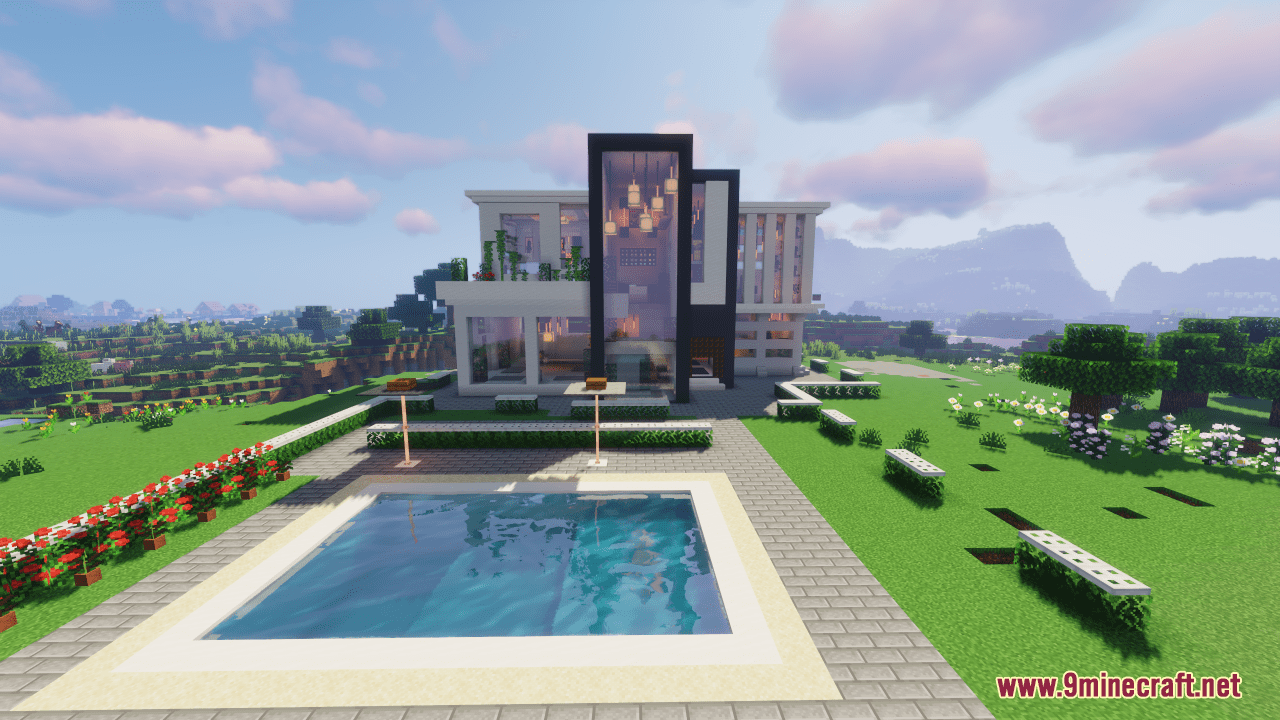 Modern Luxury Villa Map (1.21.1, 1.20.1) - Contemporary Splendor 3