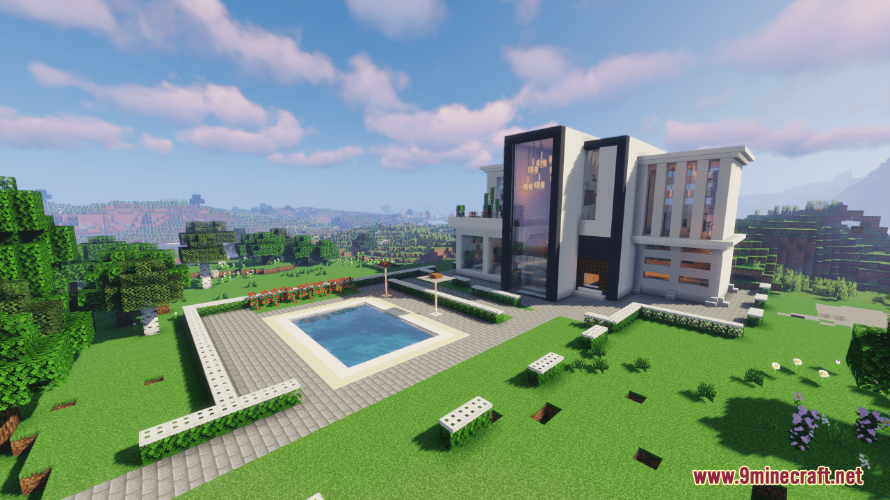 Modern Luxury Villa Map (1.21.1, 1.20.1) - Contemporary Splendor 6