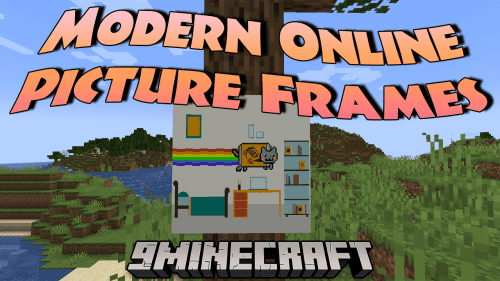 Modern Online Picture Frames Mod (1.20.2, 1.19.4) – Frame Your World Thumbnail