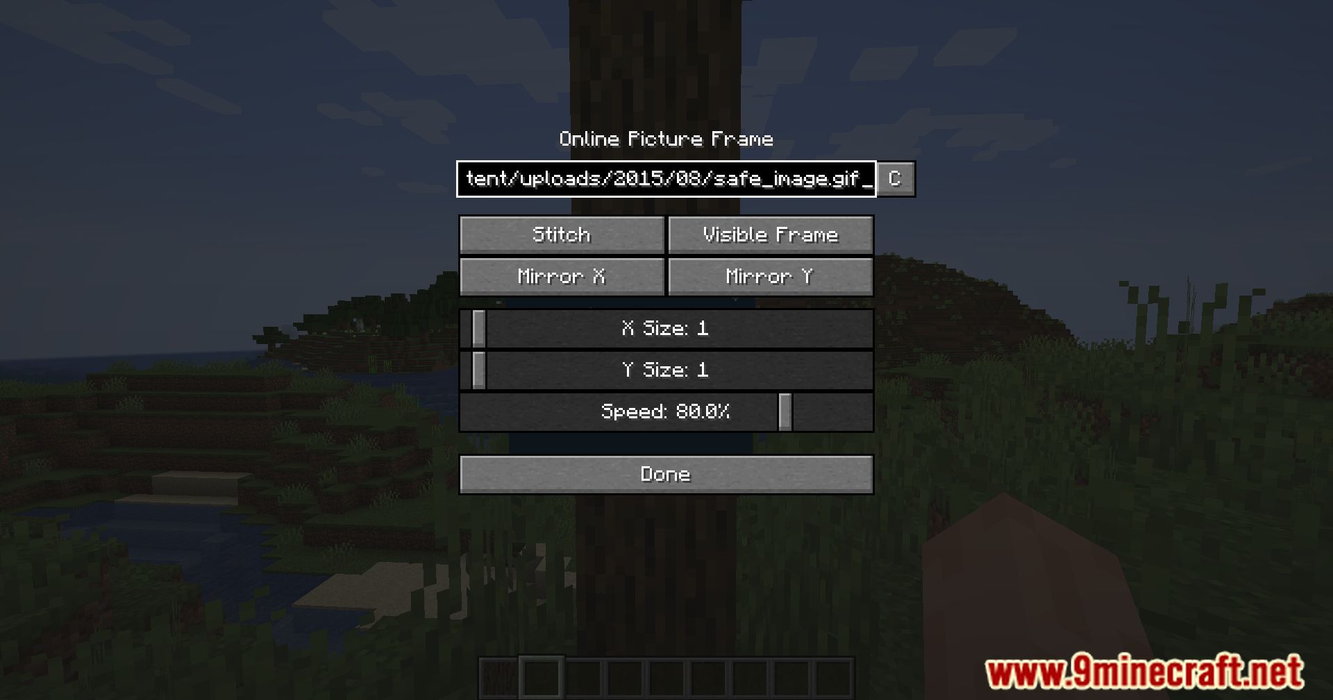 Modern Online Picture Frames Mod (1.20.2, 1.19.4) - Frame Your World 7