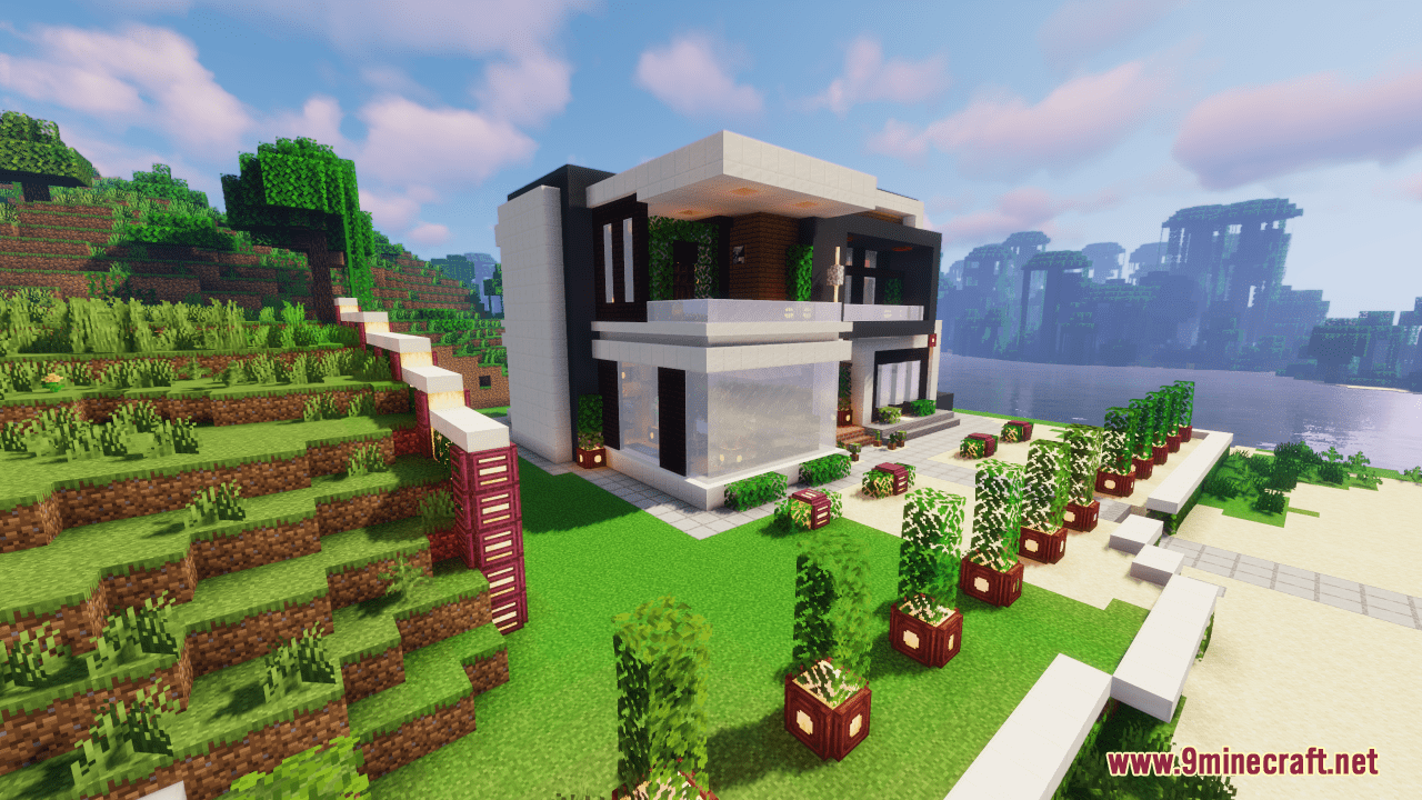 Modern Villa-house Luxurious Map (1.21.1, 1.20.1) - For a Luxurious Life 8