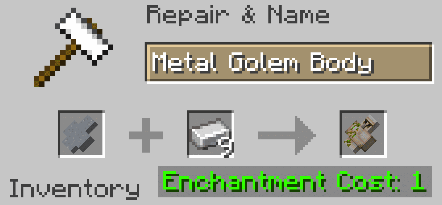 Modular Golems Mod (1.21.1, 1.20.1) - Tinker Style Modularized Metal Golems 19