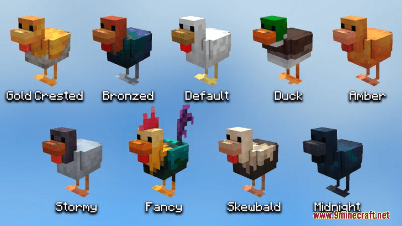 More Chicken Variants Resource Pack (1.20.6, 1.20.1) - Texture Pack 17