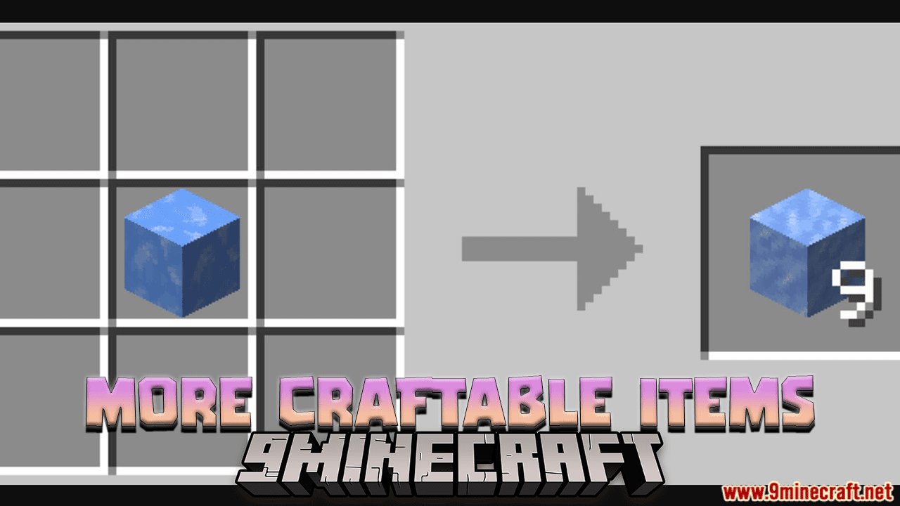 More Craftable Items Data Pack (1.20.4, 1.19.4) - Craftable Tools and More! 1