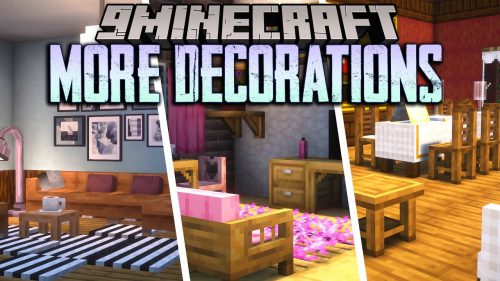 More Decorations Modpack (1.20.4, 1.19.4) – The Best Furniture Modpack Thumbnail