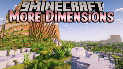More Dimensions Modpack (1.20.4, 1.19.4) – More Biomes and Locations Thumbnail